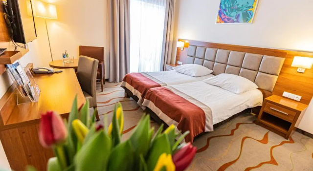 Двухместный номер Standard с балконом Hotel Olivia Medical SPA