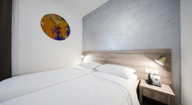 Двухместный номер Deluxe с частичным видом на море Hotel Lucija