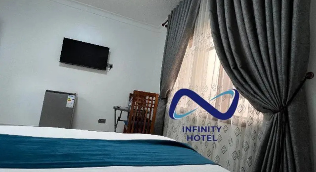 Balkonlu 2 yatak odası Standart çift kişilik oda Infinity Hotel Kampala