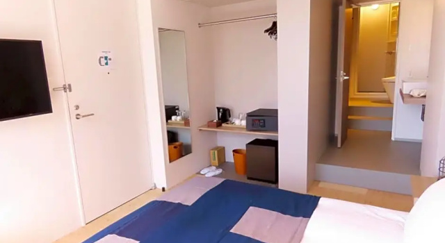 Двухместный номер Standard с видом на сад Osaka Hokko Marina HULL