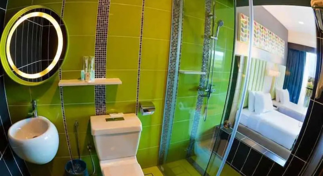 Balkonlu Yönetici çift kişilik oda Mega View Hotel