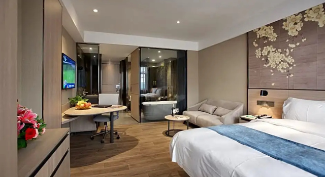 Двухместный номер Deluxe Shenzhen Hanyong Hotel Fuyong Branch
