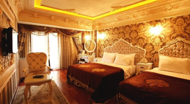 Трёхместный номер Standard Deluxe Golden Horn Sultanahmet Hotel