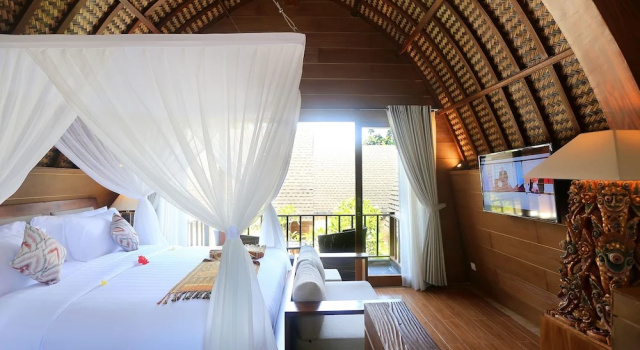 Вилла c 1 комнатой с балконом и с красивым видом из окна Tanamas Villas Ubud by Best Deals Asia Hospitality