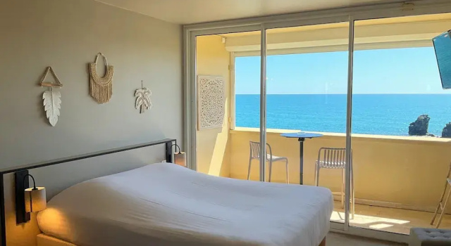 Двухместный номер Superior с балконом Hôtel La Grande Conque