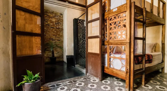 Кровать в общем номере (женский номер) Posada Vee Yuu - Hostel