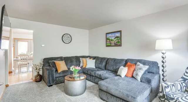 Townhome w/ Patio: 1 Mi to Clearfield Riverwalk, Book Lejlighed Clearfield Pennsylvania