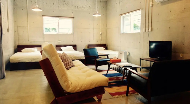 Retya, Rezervasyon Misafirhane Okinawa otoparklı oteller, Otopark