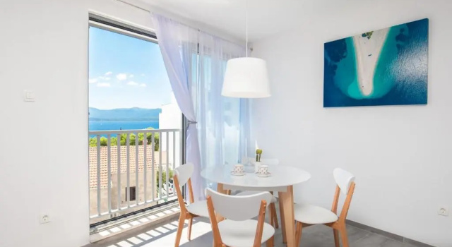 Апартаменты Standard c 1 комнатой с видом на море Apartments Dva Galeba
