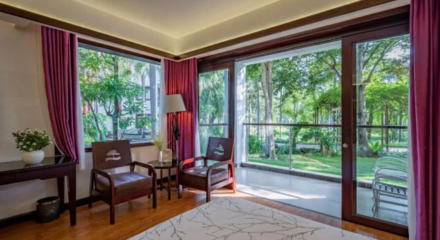 Двухместный номер Deluxe с видом на сад Carmelina Beach Resort