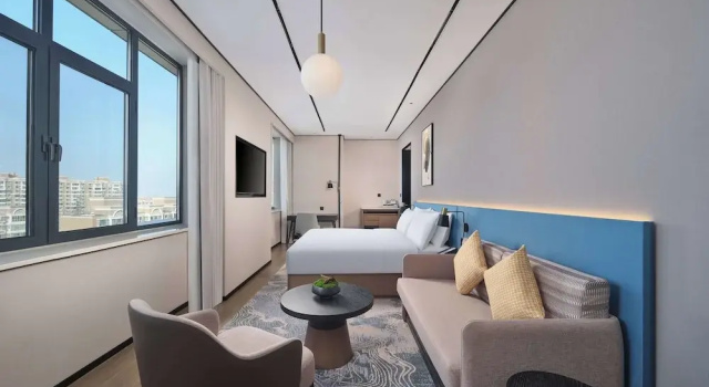 Двухместный номер Deluxe Hilton Garden Inn Ji'nan High-Tech Zone