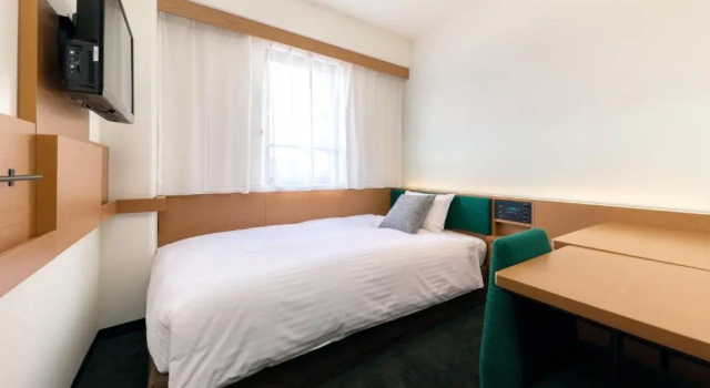 Одноместный (полутораспальная кровать) номер Nishitetsu Inn Nihonbashi