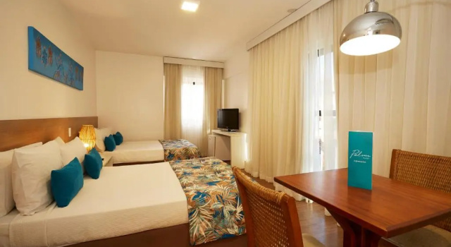 Семейный номер Standard с частичным видом на море Palms Ponta Verde by Tropicalis