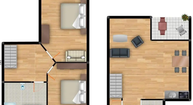 Номер Standard Residenz am Balmer See - FeWo 66