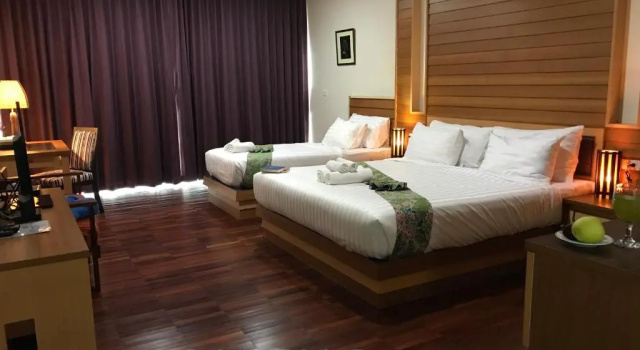 Трёхместный номер Deluxe Taman Resort