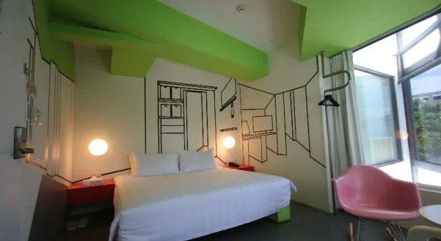 Номер Superior Hotel Papa Whale-Kaohsiung Formosa Boulevard