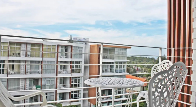 Двухместный номер Economy с балконом и с видом на море At Sea Condo