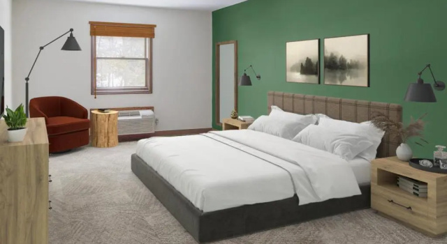 Двухместный номер Standard Lodge at Schroon Lake