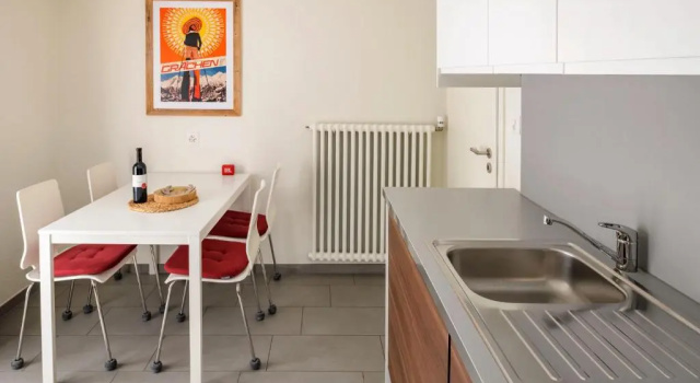 Апартаменты c 1 комнатой с балконом Chalet Soldanella