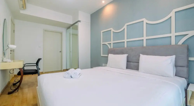 Номер Standard Minimalist Furnished 1BR Apartment at Casa Grande Residence
