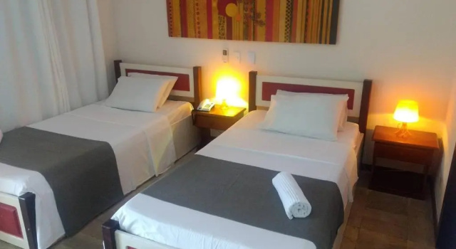 Трёхместный номер Standard с красивым видом из окна Hotel Pousada Salvador Paradise