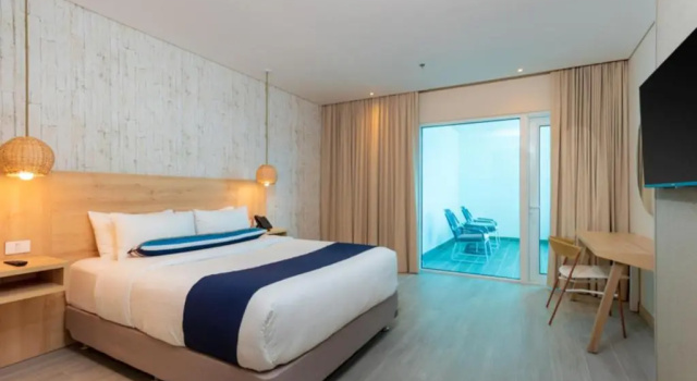 Двухместный номер Standard с балконом Aquamare Hotel