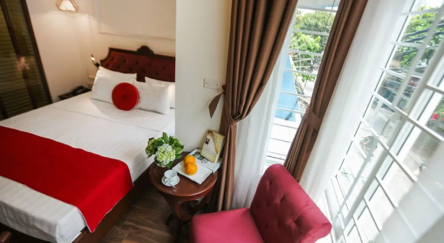 Двухместный номер Deluxe с видом на город Hanoi La Vision Hotel