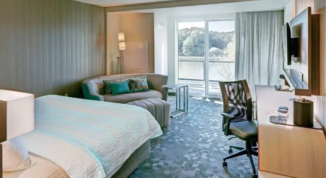 Nehir manzaralı Balkonlu Standart oda Courtyard by Marriott Appleton Riverfront