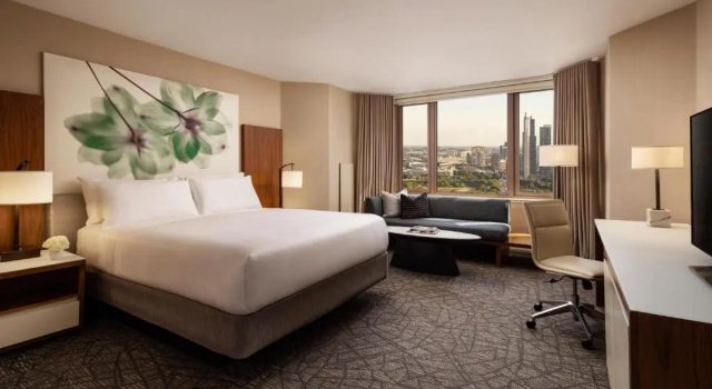 Двухместный номер Standard с видом на парк Fairmont Chicago Millennium Park