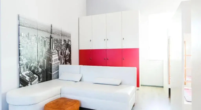 Кровать в общем номере Hostel Sunset