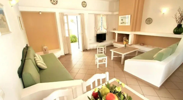 Apartmá a výhledem na vodu Nissia