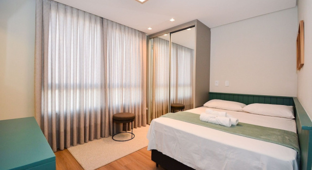 Gaivotas Golden Luxo a 200m praia-NIN012, Book Lejlighed Florianopolis hoteller med parkering, Parkering