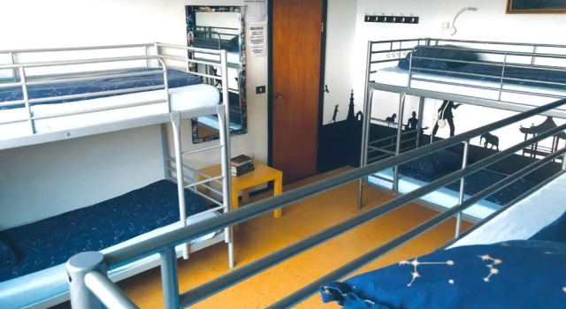 Кровать в общем номере The Freezer Hostel & Culture Center