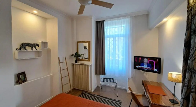 Апартаменты Цокольный этаж c 1 комнатой с видом на море Residence Veles Plage