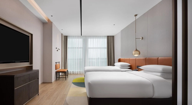 Luksusowy pokój Home2 Suites by Hilton Guiyang Airport