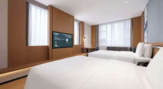 Шестиместный номер Standard с видом на город Fairfield by Marriott Guangzhou Huadu