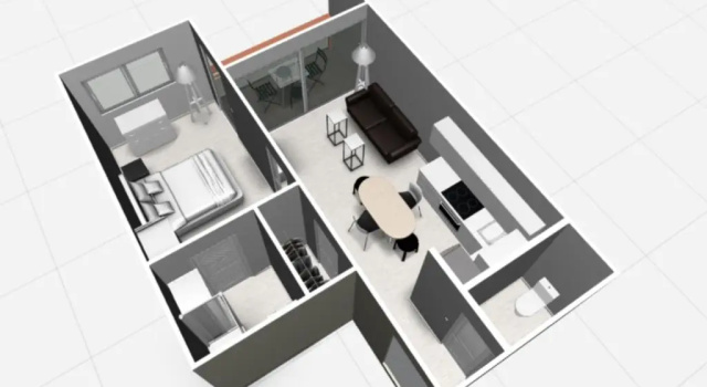 2 pièces climatisé avec balcon dans le vieil Antibes, résidence moderne avec ascenseur, Забронировать Апартаменты/квартира Отели Приморских Альпы с парковкой, Парковка