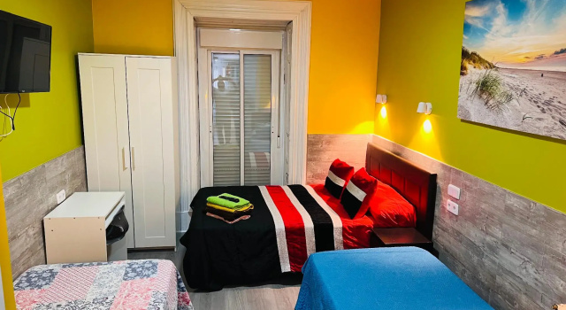 Четырёхместный номер Standard Hostal Numancia