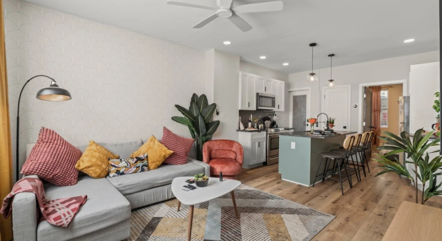 Апартаменты Passyunk Square Spacious 1BR - Huge Deck