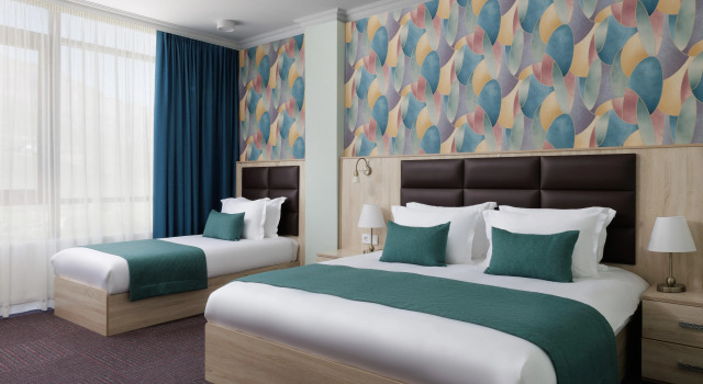 Трёхместный номер Семейный Отель Роза Ветров