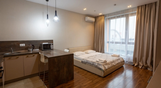 V Minute Ot Metro Tsska Apartments, Rezerwuj Apartament Horoshovsky SAO Area