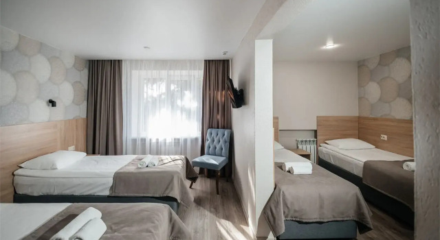 Четырёхместный номер Стандарт Отель Ессентуки