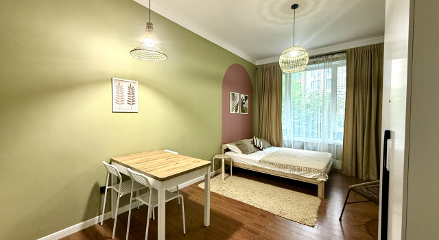 1-Komnatnaya v Zhk Legenda Flat, Rezerwuj Apartament Ałma-Ata Kazachstan