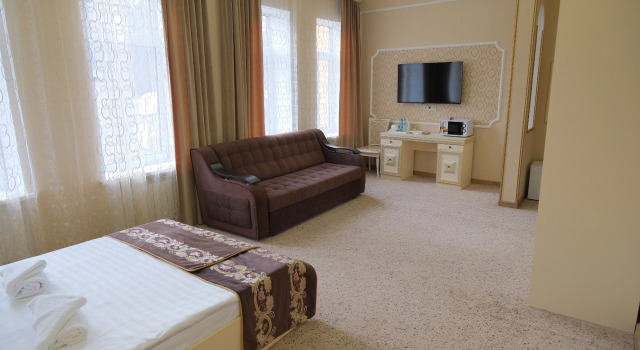 Жайлылық Қосарлы бөлме көрініспен Sultan Lyuks Hotel