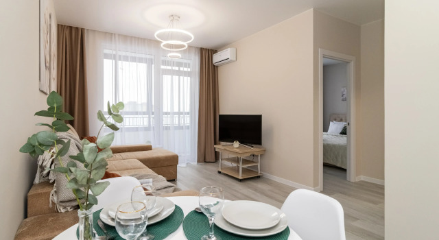 1-Komnatnaya Zhk City Life Flat, 予約 アパートメント チュメニ Tyumenskij rajon