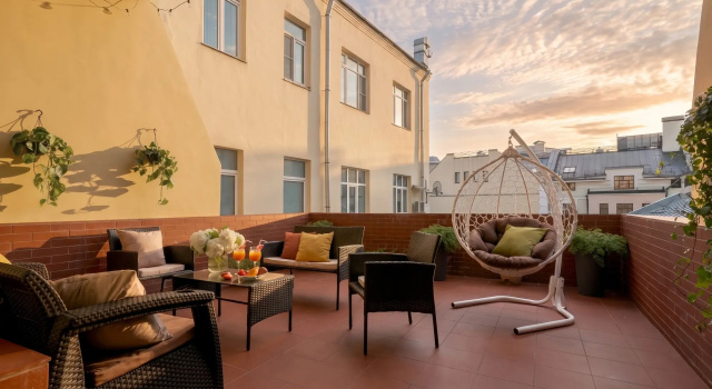 GM Apartments Elitnaya chetverka na Arbate Flat, Rezervasyon Daire CAO Area otoparklı oteller, Otopark