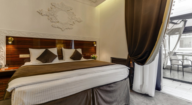 Двухместный люкс с террасой Отель Садовническая