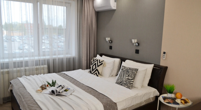 Апартаменты Superior с балконом Апартаменты «Атмосфера» | Сафари— Дикий Уют В Сердце Города