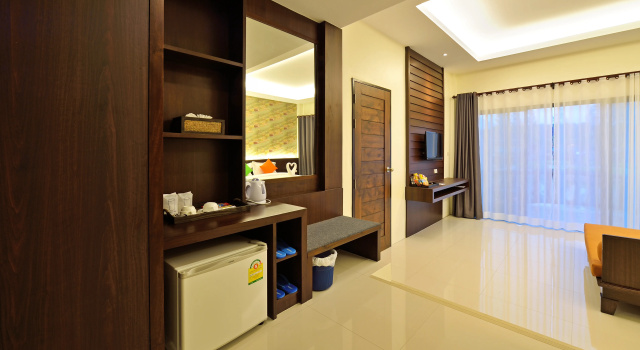 Семейный номер Standard с балконом и с красивым видом из окна Отель Poonsiri Resort Aonang