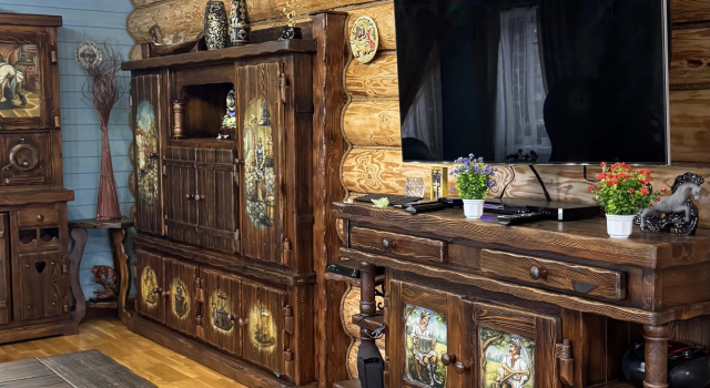 Izba Okhotnika Private house, Rezervasyon Tatil Evi Ples 
